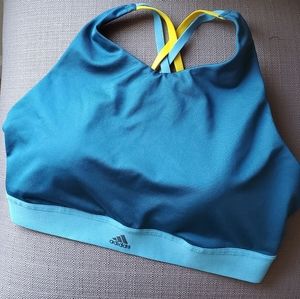 Adidas High Neck Bra with Molded Cups